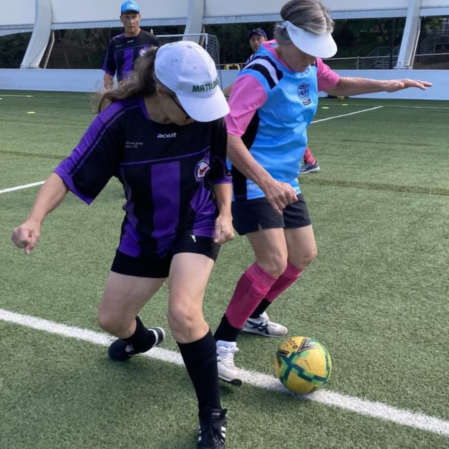 women participation in walking football is growing